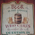 Beer is the answer