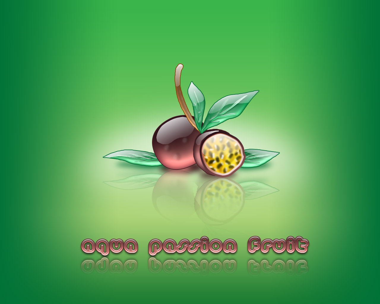 Cute Backgrounds and Wallpapers: Aqua Passion Fruit