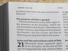 The purpose of John