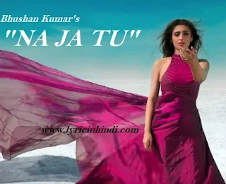NA JA TU" Song Lyrics | Dhvani Bhanushali | Bhushan Kumar | Tanishk Bagchi