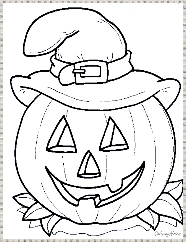 Halloween Coloring Pages, Pumpkin, halloween, coloring for kids