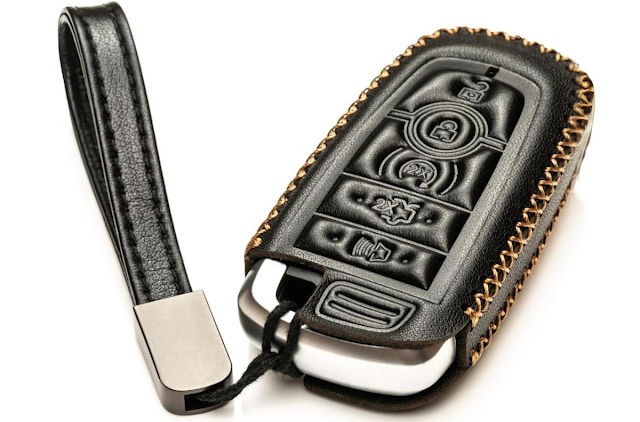 review-ford-leather-smart-key-for-car-(5-button,-black)