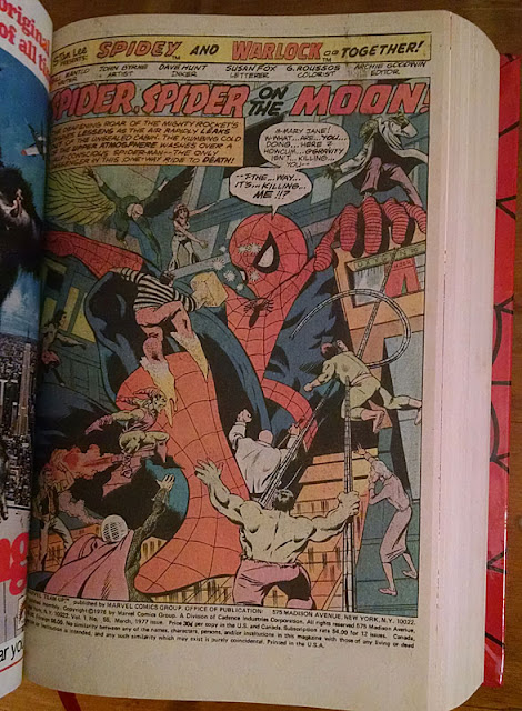 Spider-Man, Warlock Marvel Team-Up Custom Bound Comic Book Bind