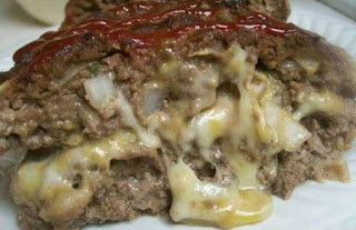 CHEESE STUFFED MEATLOAF