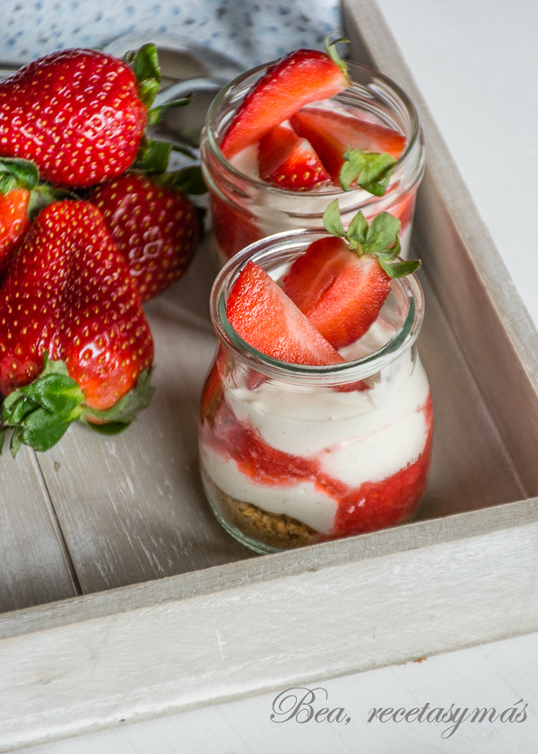 cheesecake de fresa