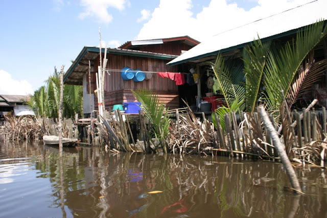 House on the river.