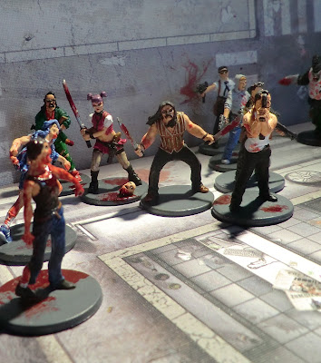 Zombicide Survivor Zombie action painted 