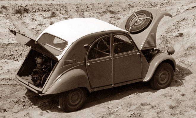 Citroen 2CV Sahara 4x4