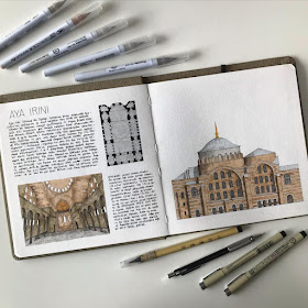 06-Hagia-Eirene-Architecture-Sketchbook-Oğuzhan-Çengel-www-designstack-co