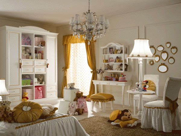 Girls Bedroom Design Idea of Luxury and Classic by Pm4-3