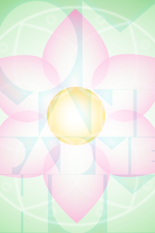 Wallpaper Of Mantra. Lotus and Guanyin Mantra
