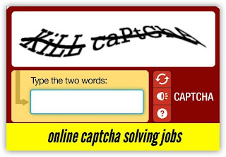 Captcha entry jobs for students