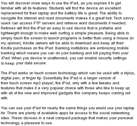 Break Passcode for iPad