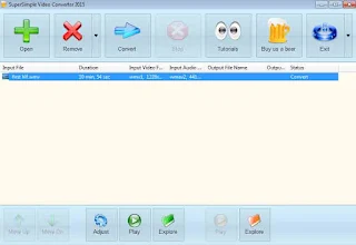 برنامج تحويل الفيديو SuperSimple Video Converter