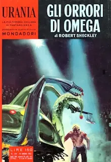 La copertina di Gli orrori di Omega - Urania 258