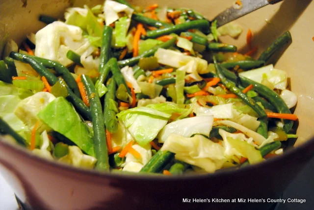 Garden Vegetable Soup at Miz Helen's Country Cottage