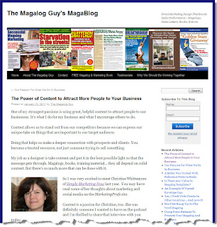 Attract Customers With Content: Magalog Guy Interview