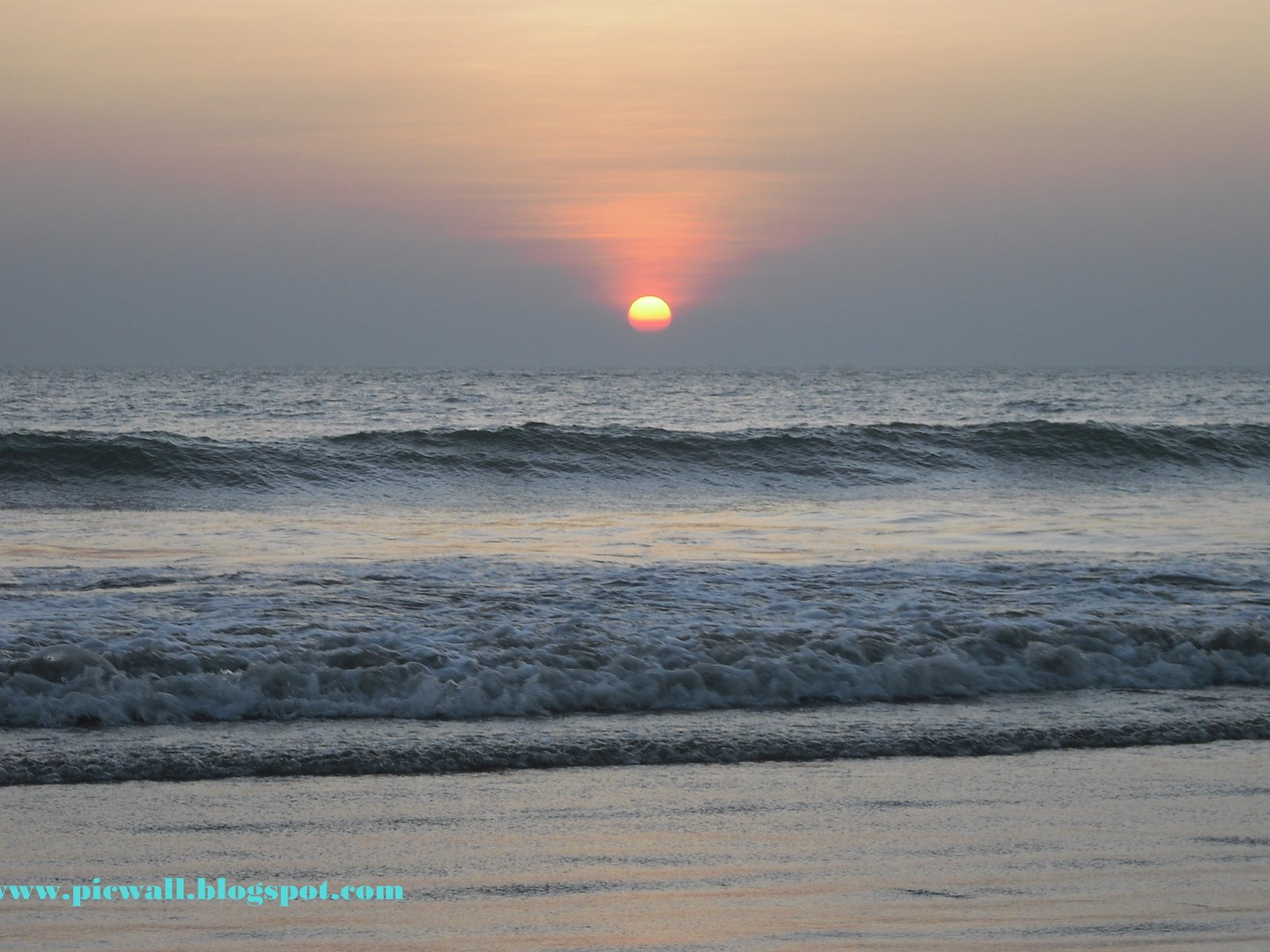 The beautiful beach 