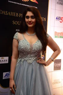 Actress Surbhi Puranik Stills at Dadasaheb Phalke Awards South 2019