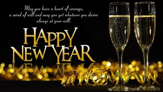 Happy New Year Love Messages SMS Wishes Greetings For Him & Her