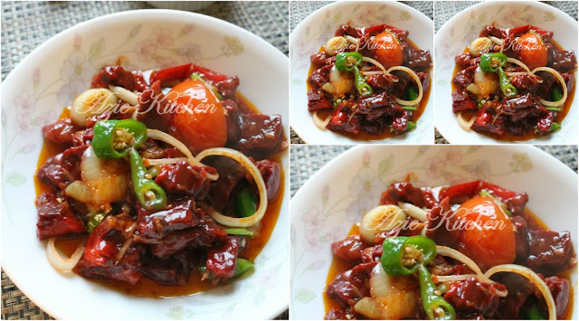 Masak Merah Lidah Lembu by Azie Kitchen