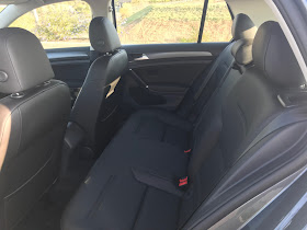 Rear seat in 2020 Volkswagen Golf TSI