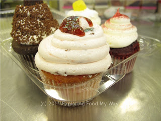 Strawberry Fields Cupcake