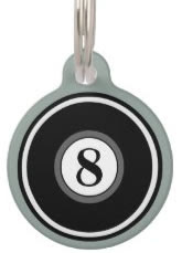 Sage Green Custom Dog ID Tag