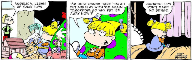 Classic Rugrats Comic Strip for August 25, 2023 | Nickelodeon
