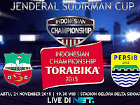 Surabaya United vs Persib Piala Jenderal Sudirman 2015