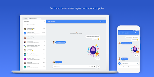 Android Messages For Web