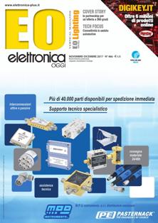 Elettronica Oggi 466 - Novembre & Dicembre 2017 | ISSN 0391-6391 | TRUE PDF | Mensile | Professionisti | Elettronica
Elettronica Oggi offre una visione a 360° del mondo delle tecnologie elettroniche. La rivista fornisce a ingegneri, manager tecnici e progettisti informazioni tempestive e approfondite che interessano tutti i settori dell’elettronica professionale - microprocessori, IC analogici e digitali, logiche programmabili, potenza, interconnessioni e packaging, strumentazione T&M e software EDA. La rivista è distribuita in abbonamento e con mailing list a una lista di distribuzione aggiornata e qualificata.