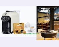 Concorso Lavazza : vinci gratis Kit Lovers con Macchina, capsule e tazzine