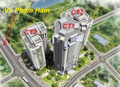 Phối cảnh dự án Chung cư E4 Vũ Phạm Hàm