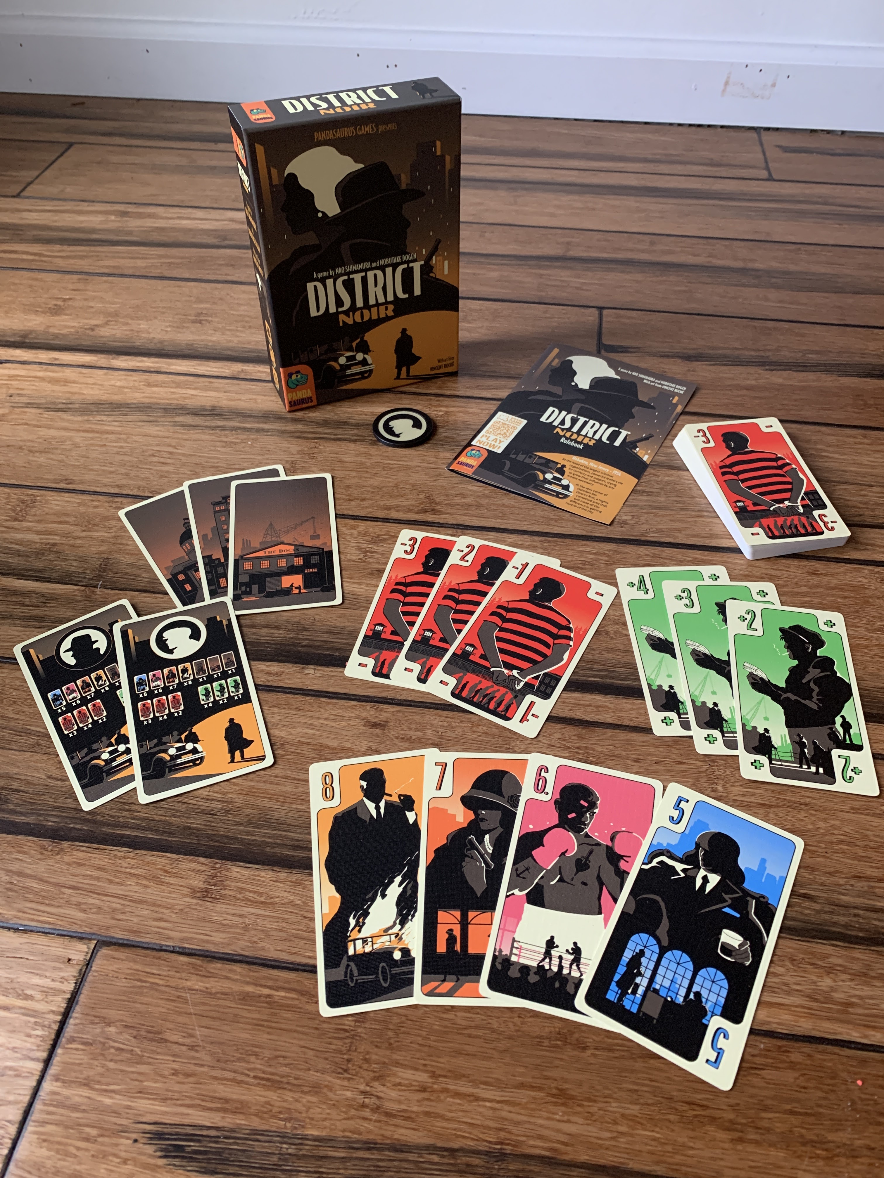 District Noir by Pandasaurus Games Coming Soon