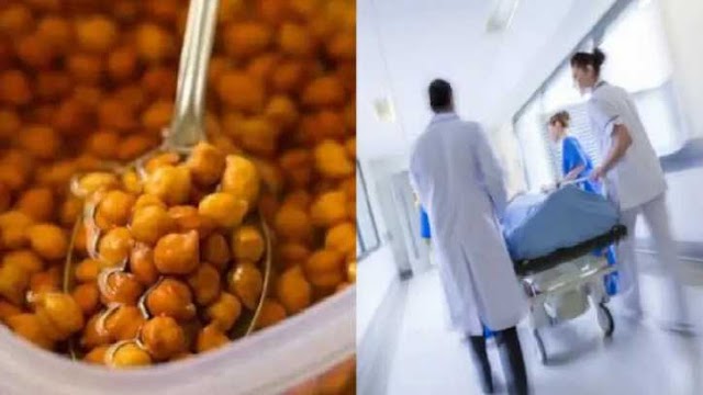 नानी के घर आये मासूम की गले में चने का दाना अटकने से मौत