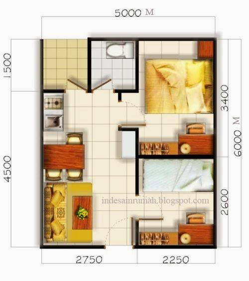 Desain Rumah  Sederhana 5x6  Meter Dengan Konsep Mewah New 2019