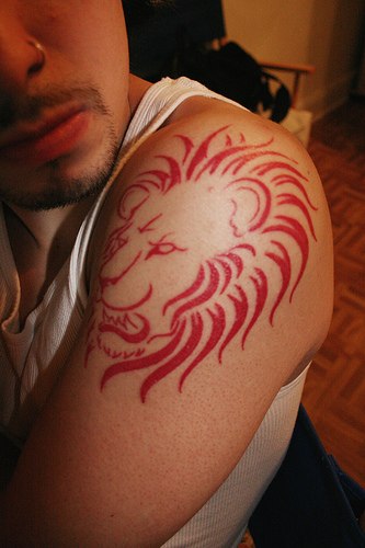 If you are looking to creating a lion tattoo design you might want to take