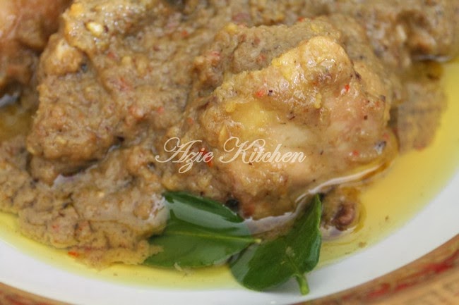 Rendang Ayam Nogori Yang Sodap - Azie Kitchen