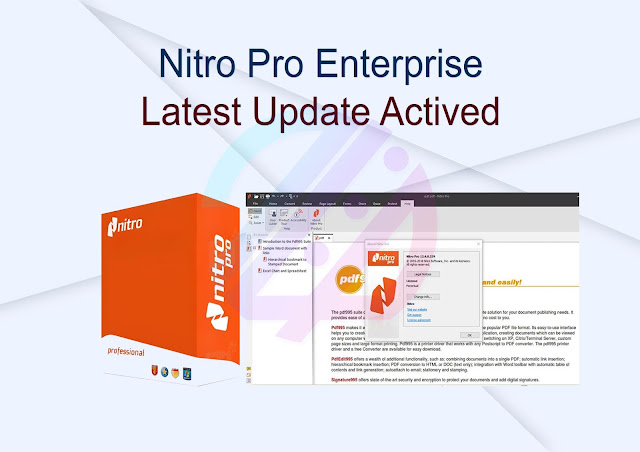 Nitro Pro Enterprise Latest Update Activated