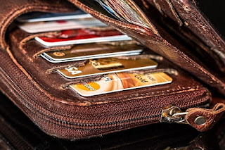 foto cartera con tarjetas de crédito
