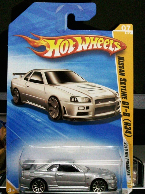 Nissan Skyline GTR R34 from Hot Wheels Premiere 2010