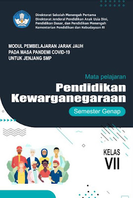 Modul Daring PJJ PPKn Kelas 7 Semester 2 | Modul Daring SMP