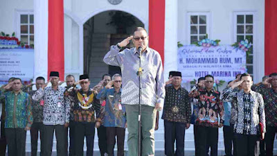 Pimpin Apel Gabungan Perdana, Pj Walikota Bima: Banyak Hal yang Menjadi PR Bersama 