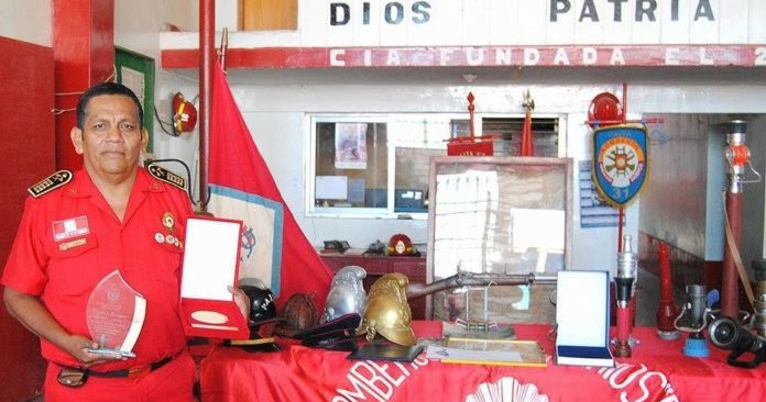 PREVENCIÓN LABORAL OCUPACIONAL: Jefe de Bomberos de Paita 