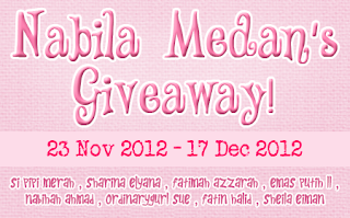 Nabila Medan's Giveaway