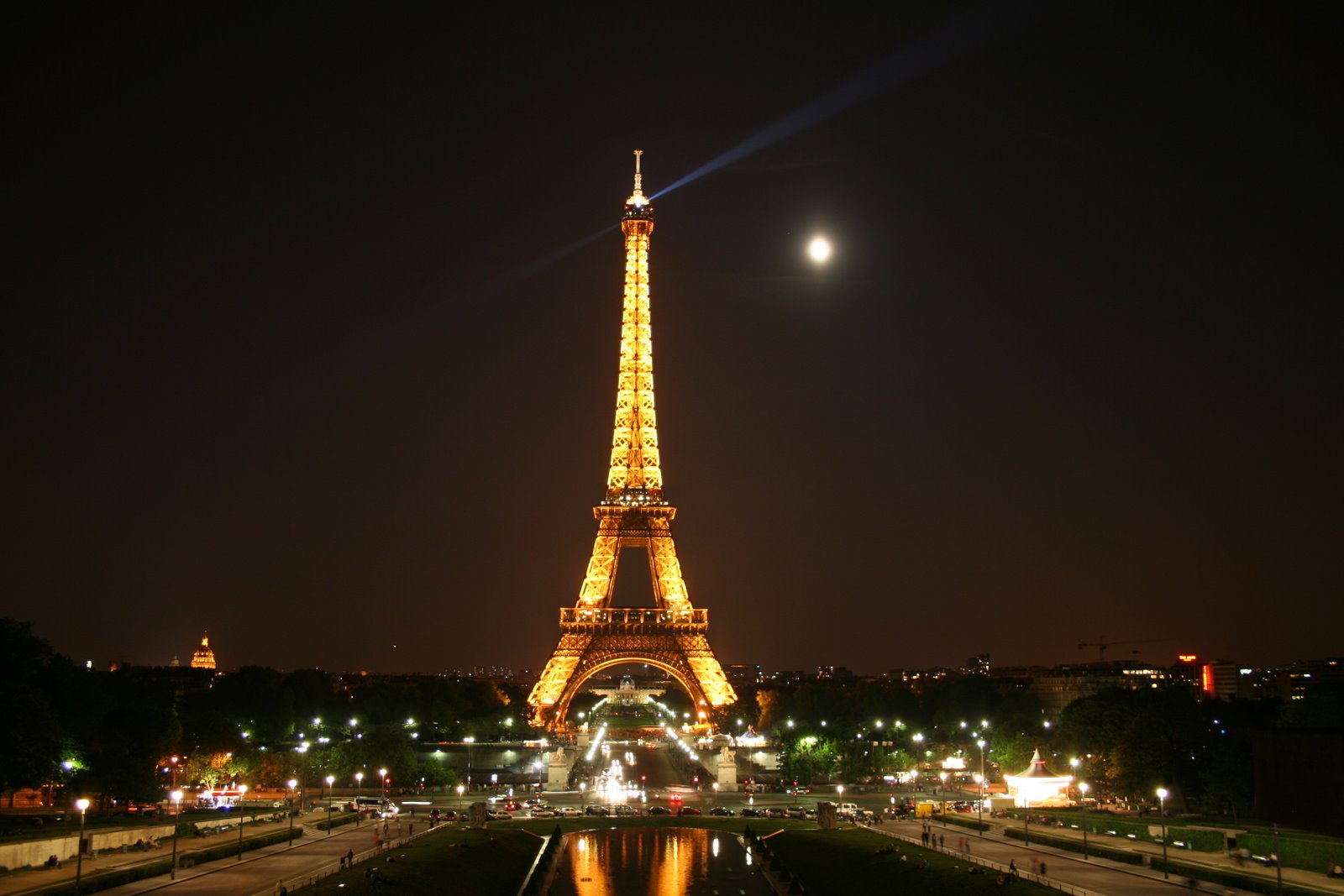 Paris Paris Eiffel Tower At Night