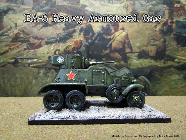 Pegasus Hobbies 1/72 Soviet BA-6 Heavy Armoured Car