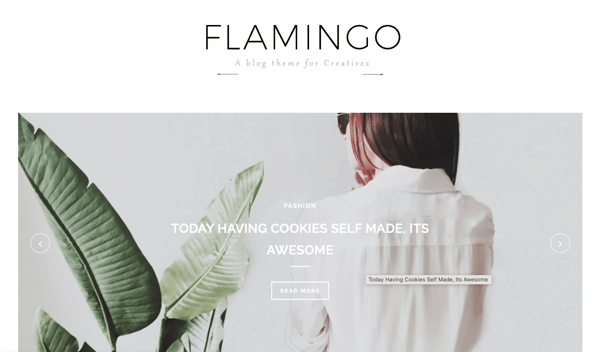 Flamingo v1.0 - Responsive Fashion Blogger Template