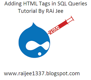 Adding HTML Tags in SQL Queries